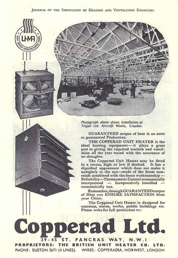 Copperad Advert from 1947