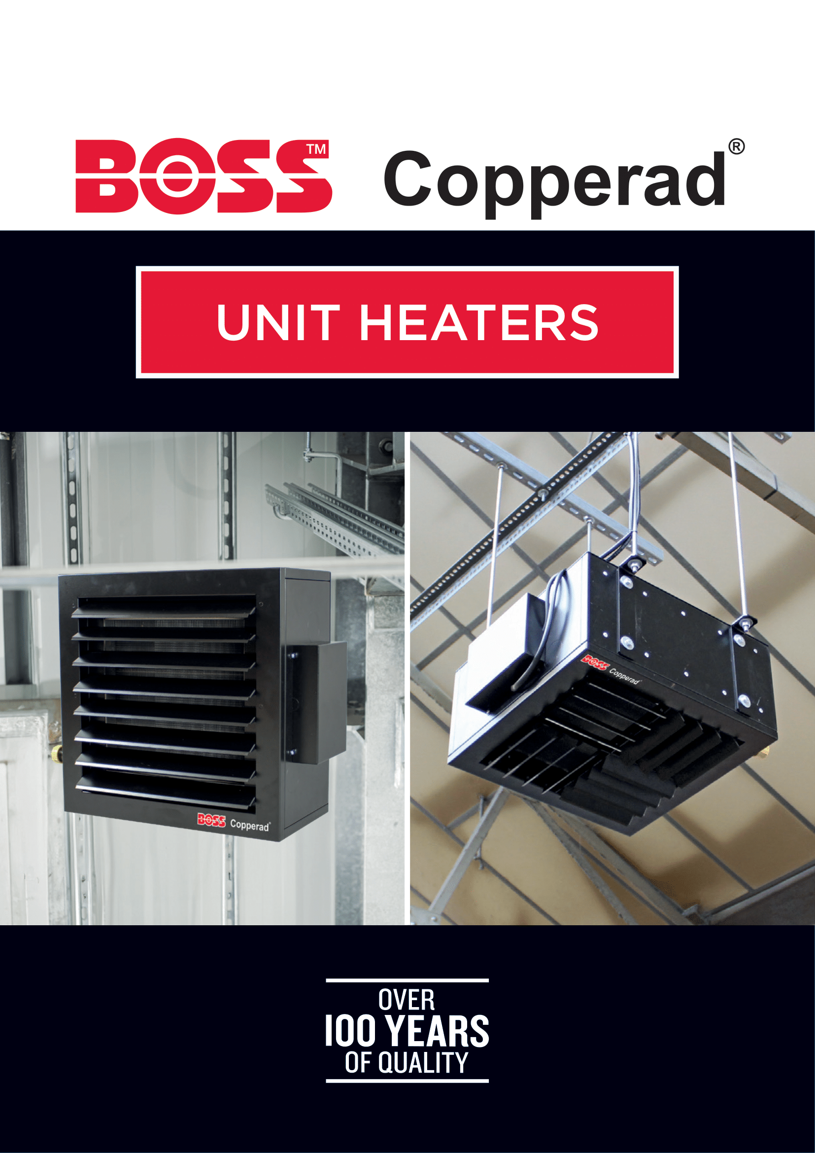 BOSS Copperad Unit Heater Brochure Issue 1