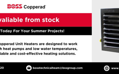 BOSS™ Copperad Unit Heaters – Available from Stock