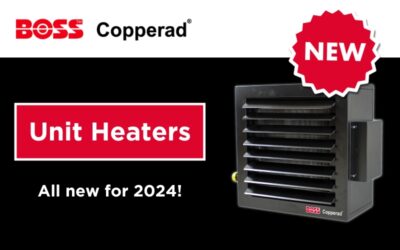 Discover our NEW range of BOSS™ Copperad Unit Heaters!